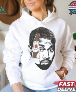 Inside Kanye West swag head shirt