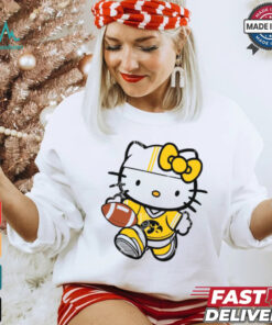 Iowa Hawkeyes Cute Hello Kitty Football shirt