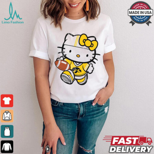 Iowa Hawkeyes Cute Hello Kitty Football shirt
