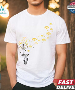 Iowa Hawkeyes Flower Shirt