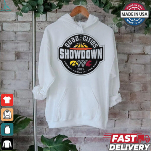 Iowa Hawkeyes Vs Washington State Cougars Quad Cities Showdown Vibrant Arena At The Mark 2024 shirt