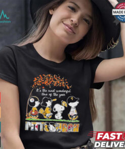 It’s The Most Wonderful Time Of The Year Peanuts Characters X Pittsburgh Sports Teams Shirt