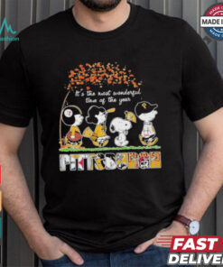It’s The Most Wonderful Time Of The Year Peanuts Characters X Pittsburgh Sports Teams Shirt