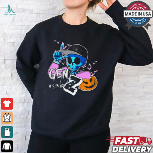 “It’s Ya Boi” Gen Z It’s Ya Skeleton Shirt