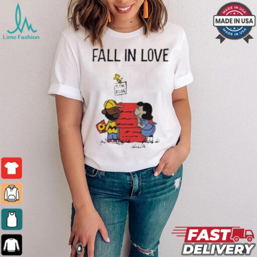 J Dilla of Slum Village Lucy of Peanuts Fall in Love Shirt