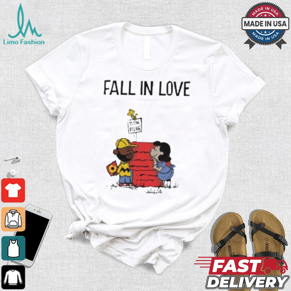 J Dilla of Slum Village Lucy of Peanuts Fall in Love Shirt J Dilla of Slum Village Lucy of Peanuts Fall in Love Shirt