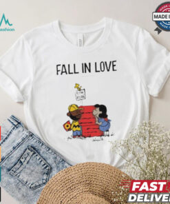 J Dilla of Slum Village Lucy of Peanuts Fall in Love Shirt