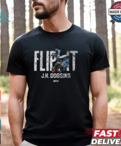 J.K. Dobbins Flip It Los Angeles Chargers t shirt