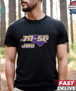 JMU Football 70 50 Shirt