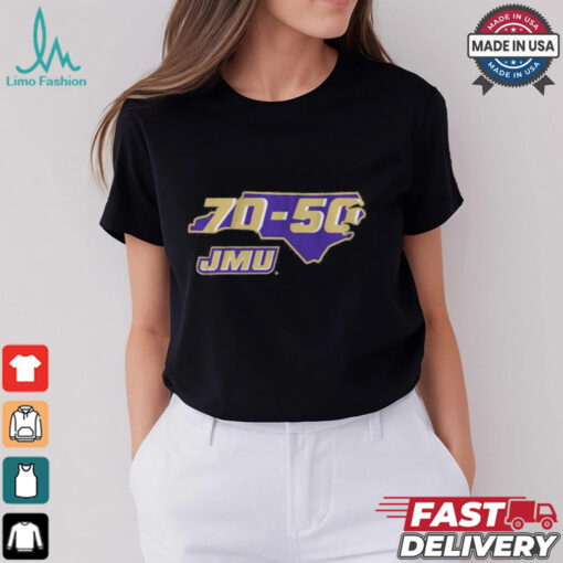 JMU Football 70 50 Shirt