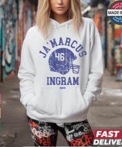 Ja’Marcus Ingram Buffalo Helmet shirt