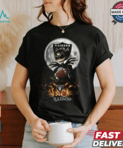 Jack Skellington Las Vegas Raiders Halloween Is Coming 2024 Shirt