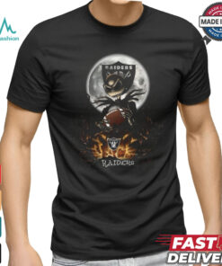 Jack Skellington Las Vegas Raiders Halloween Is Coming 2024 Shirt