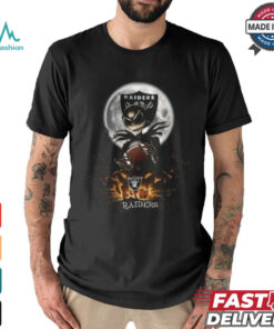 Jack Skellington Las Vegas Raiders Halloween Is Coming 2024 Shirt