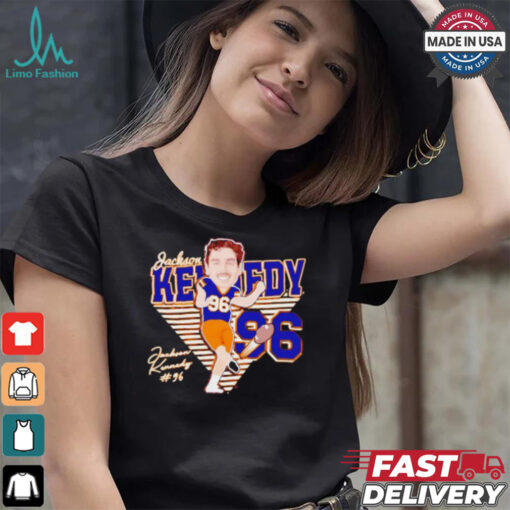 Jackson Kennedy 2024 96 Football Player Design shirt