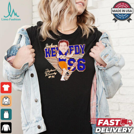 Jackson Kennedy 2024 96 Football Player Design shirt