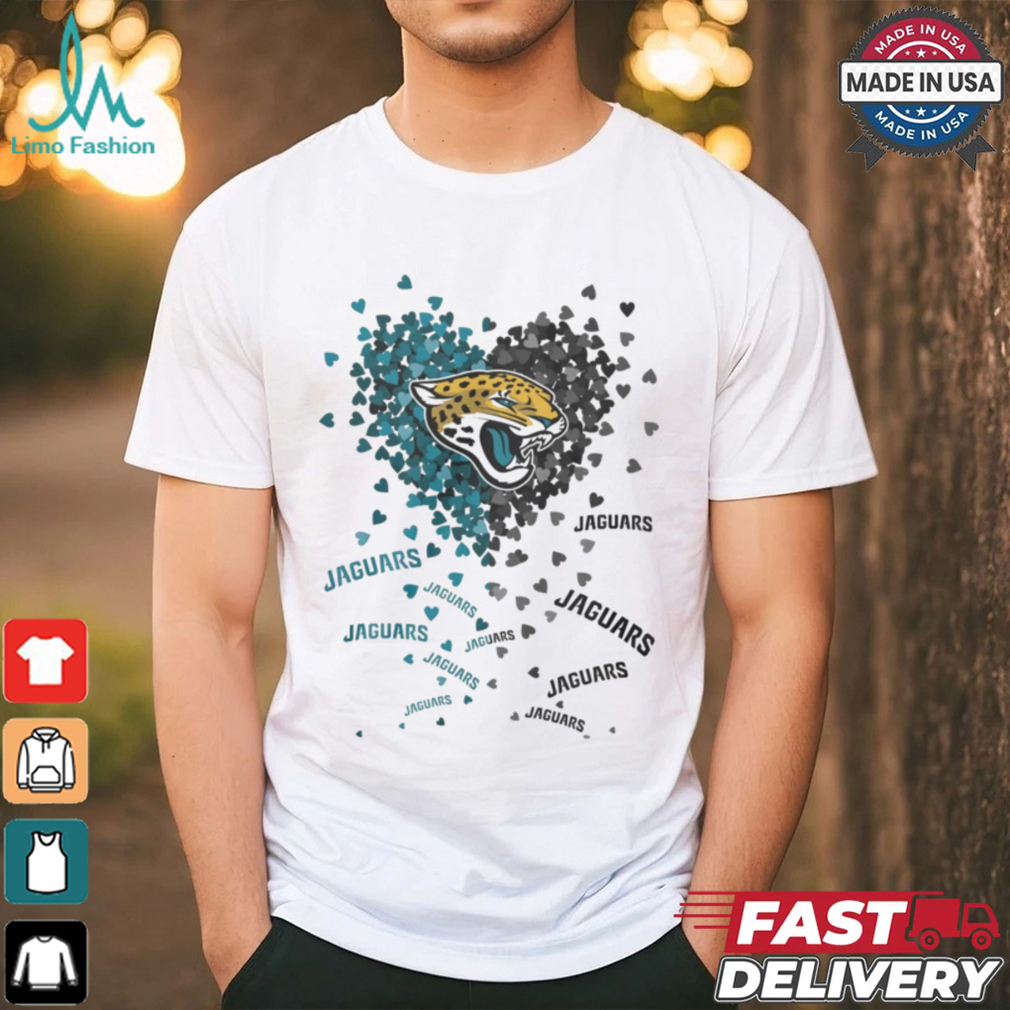 Jacksonville Jaguars Heart Shirt Jacksonville Jaguars Heart Shirt
