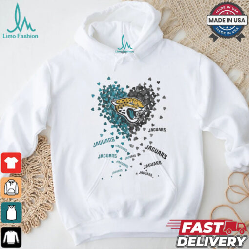 Jacksonville Jaguars Heart Shirt