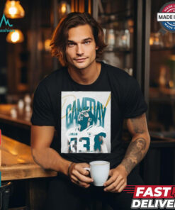 Jacksonville Jaguars NFL Devin Lloyd Gameday Poster t shirt