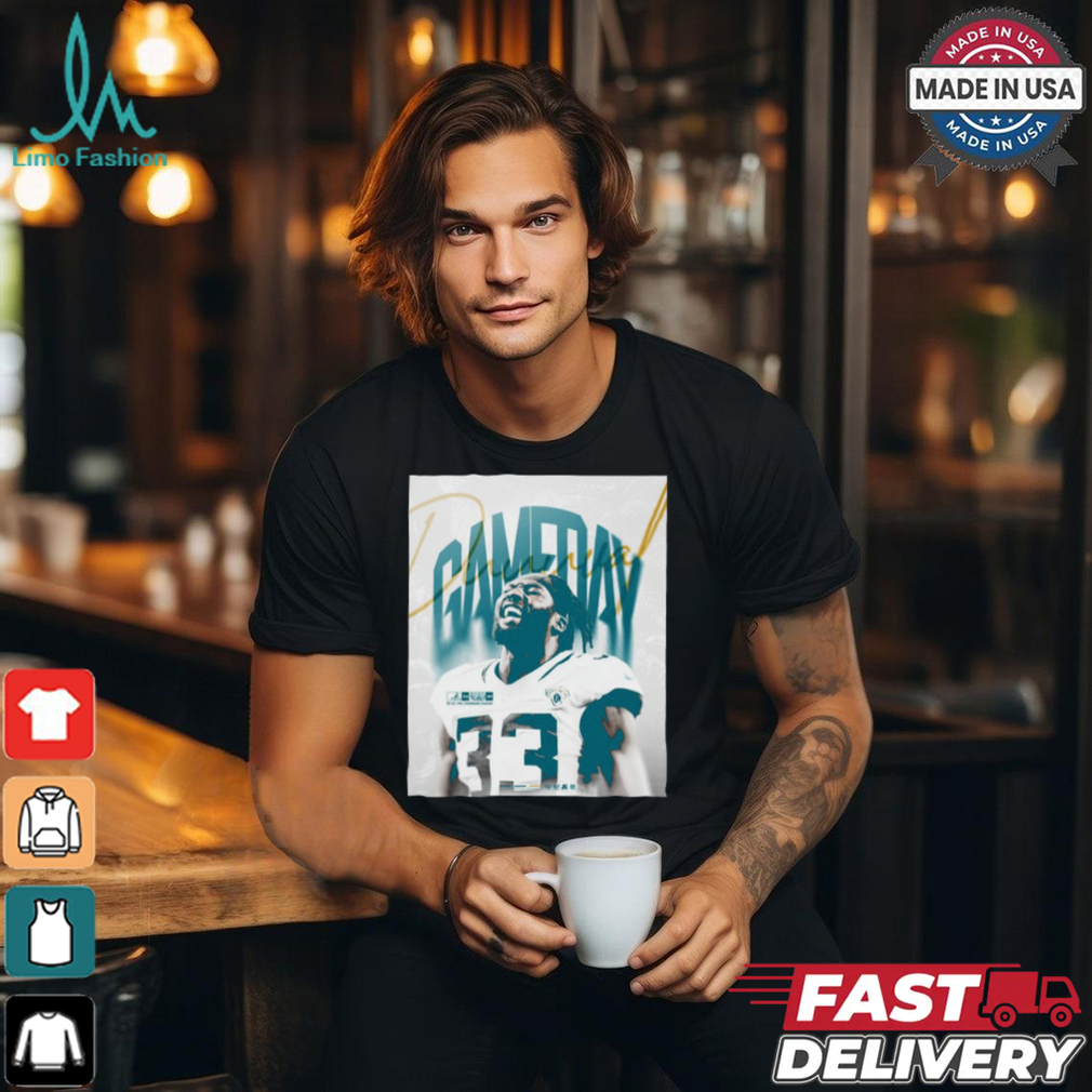 Jacksonville Jaguars NFL Devin Lloyd Gameday Poster t shirt Jacksonville Jaguars NFL Devin Lloyd Gameday Poster t shirt
