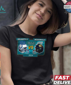 Jacksonville Jaguars vs. Indianapolis Colts 2024 NFL Battle Week 5 Shirt