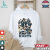 Oakland Athletics Tiny Turnip Infant Triceratops  Raglan T Shirt