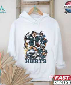 Jalen Hurt Cool Vintage Eagles Tshirt