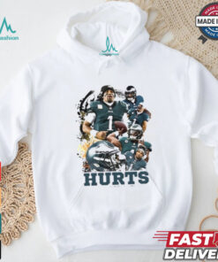 Jalen Hurt Cool Vintage Eagles Tshirt