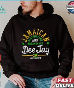 Jamaican kickboxing and breakdance Dee Jay Street Fighter shirt