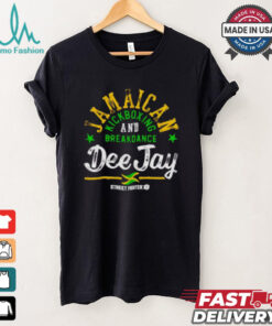 Jamaican kickboxing and breakdance Dee Jay Street Fighter shirt
