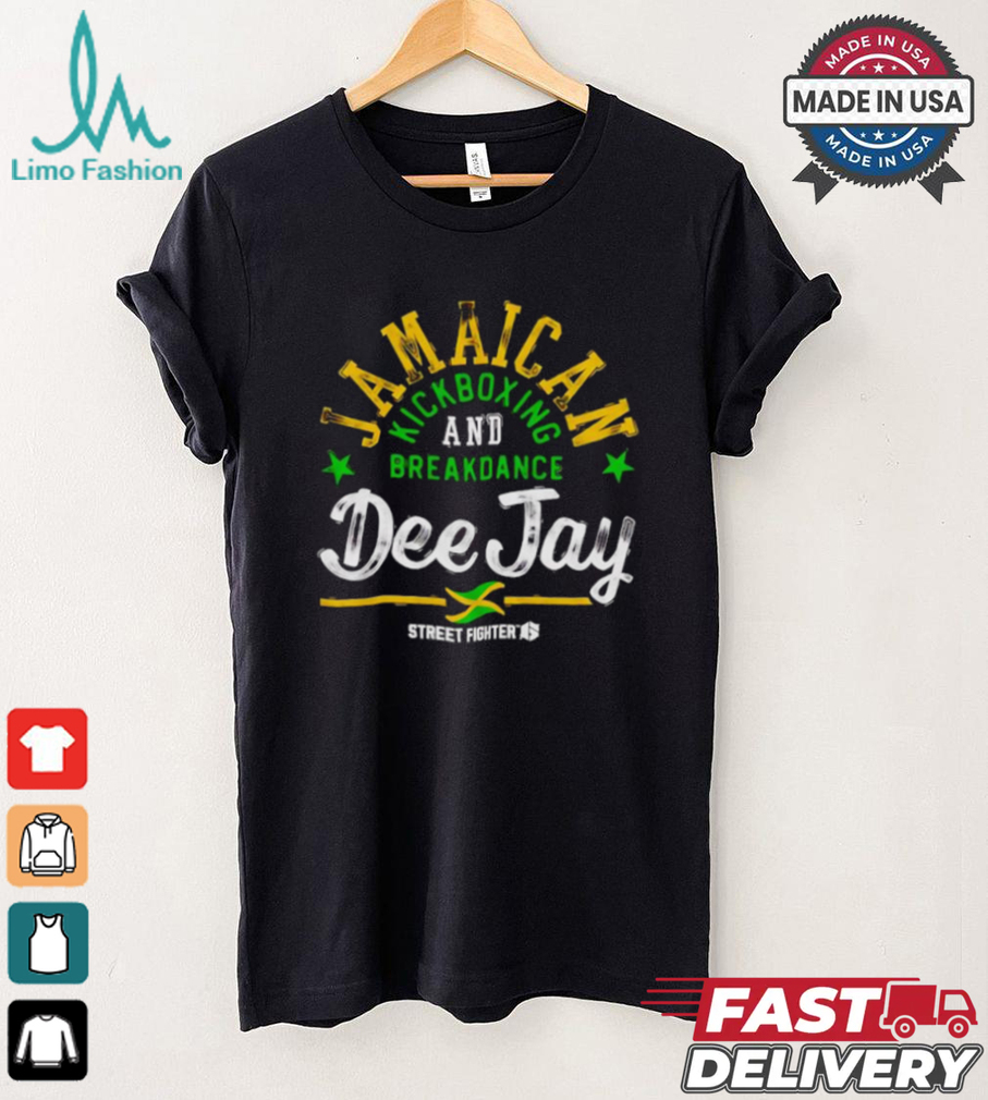 Jamaican kickboxing and breakdance Dee Jay Street Fighter shirt Jamaican kickboxing and breakdance Dee Jay Street Fighter shirt