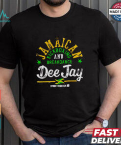 Jamaican kickboxing and breakdance Dee Jay Street Fighter shirt