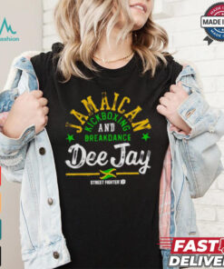 Jamaican kickboxing and breakdance Dee Jay Street Fighter shirt