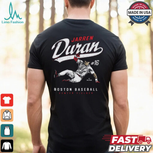 Jarren Duran #16 MLB Boston Red Sox Baseball Slide Center Fielder t shirt