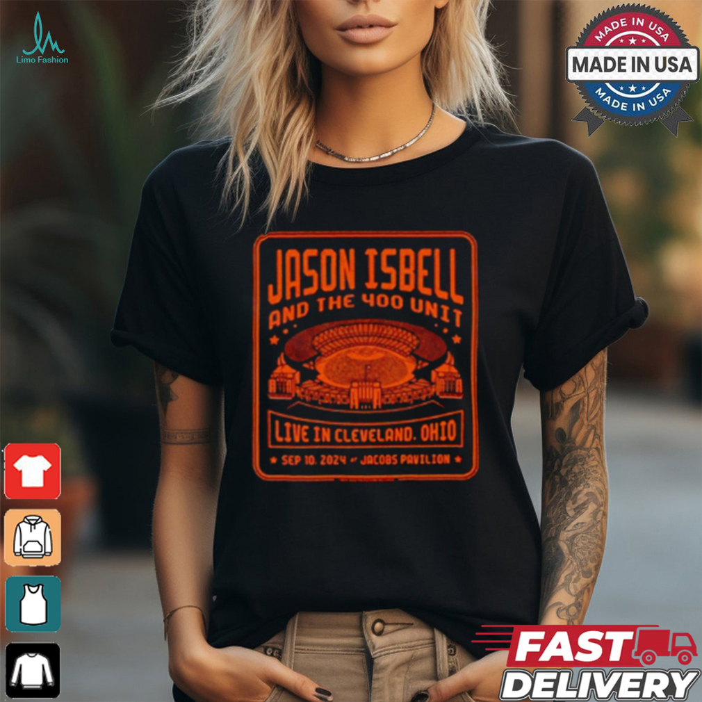 Jason Isbell And The 400 Unit Show At Jacobs Pavilion On Sept 10 2024 shirt Jason Isbell And The 400 Unit Show At Jacobs Pavilion On Sept 10 2024 shirt