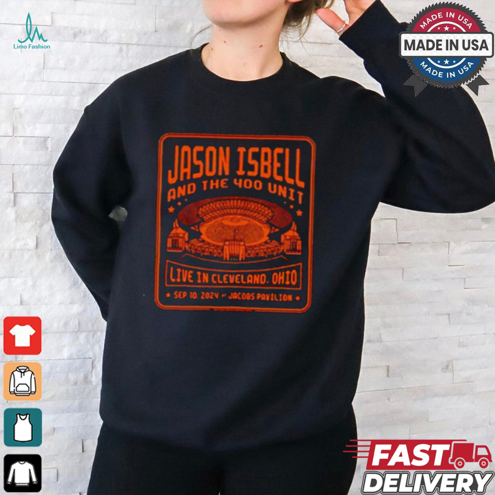 Jason Isbell And The 400 Unit Show At Jacobs Pavilion On Sept 10 2024 shirt Jason Isbell And The 400 Unit Show At Jacobs Pavilion On Sept 10 2024 shirt