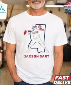 Jaxson Dart State Star Ole Miss Football T Shirts