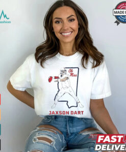 Jaxson Dart State Star Ole Miss Football T Shirts