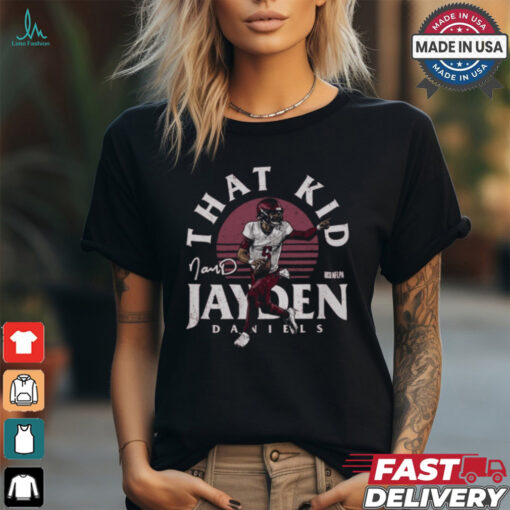 Jayden Daniels Washington Commanders NFL That Kid Signature t shirt