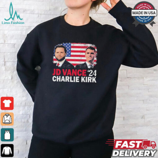 Jd Vance And Charlie Kirk 2024 T Shirt