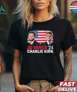 Jd Vance And Charlie Kirk 2024 T Shirt