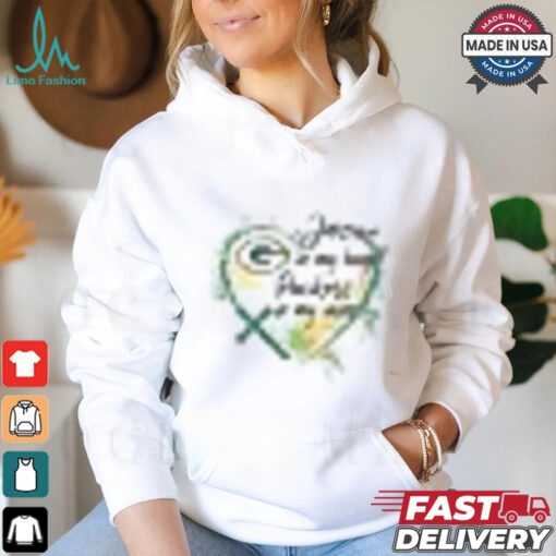 Jesus in My Heart, Green Bay Packers in My Veins Shirt