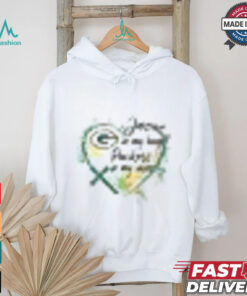 Jesus in My Heart, Green Bay Packers in My Veins Shirt