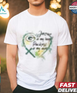 Jesus in My Heart, Green Bay Packers in My Veins Shirt