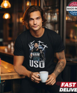 Jey Uso Sport Card Yeet USO Ripple Junction Signature t shirt