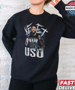 Jey Uso Sport Card Yeet USO Ripple Junction Signature t shirt