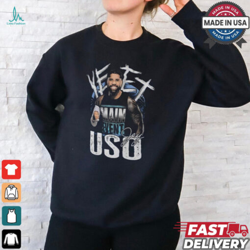 Jey Uso Sport Card Yeet USO Ripple Junction Signature t shirt