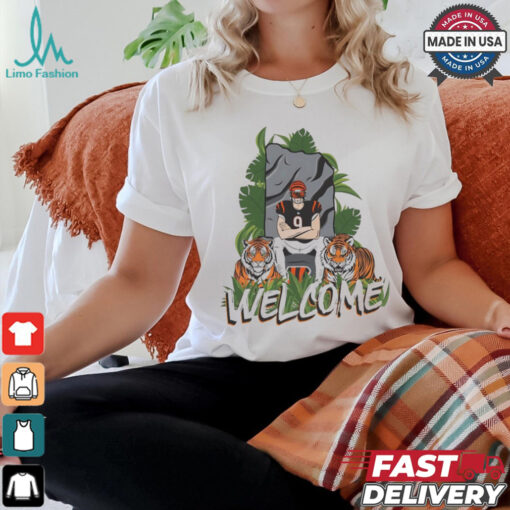 Joe Burrow Cincinnati Bengals welcome shirt