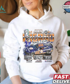 Joey Logano Checkered Flag Sports 2024 Quaker State 400 Race Winner Retro T Shirt