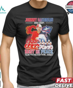 Johnny Gaudreau 1993 2024 Rest In Peace Thank You For Everything, Johnny shirt